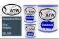 Preview: Mercedes-Benz, Blue Metallic, DB-396: 1L Lackdose + 1L Klarlack + 500ml Härter - Set, von ATW Autoteile West.